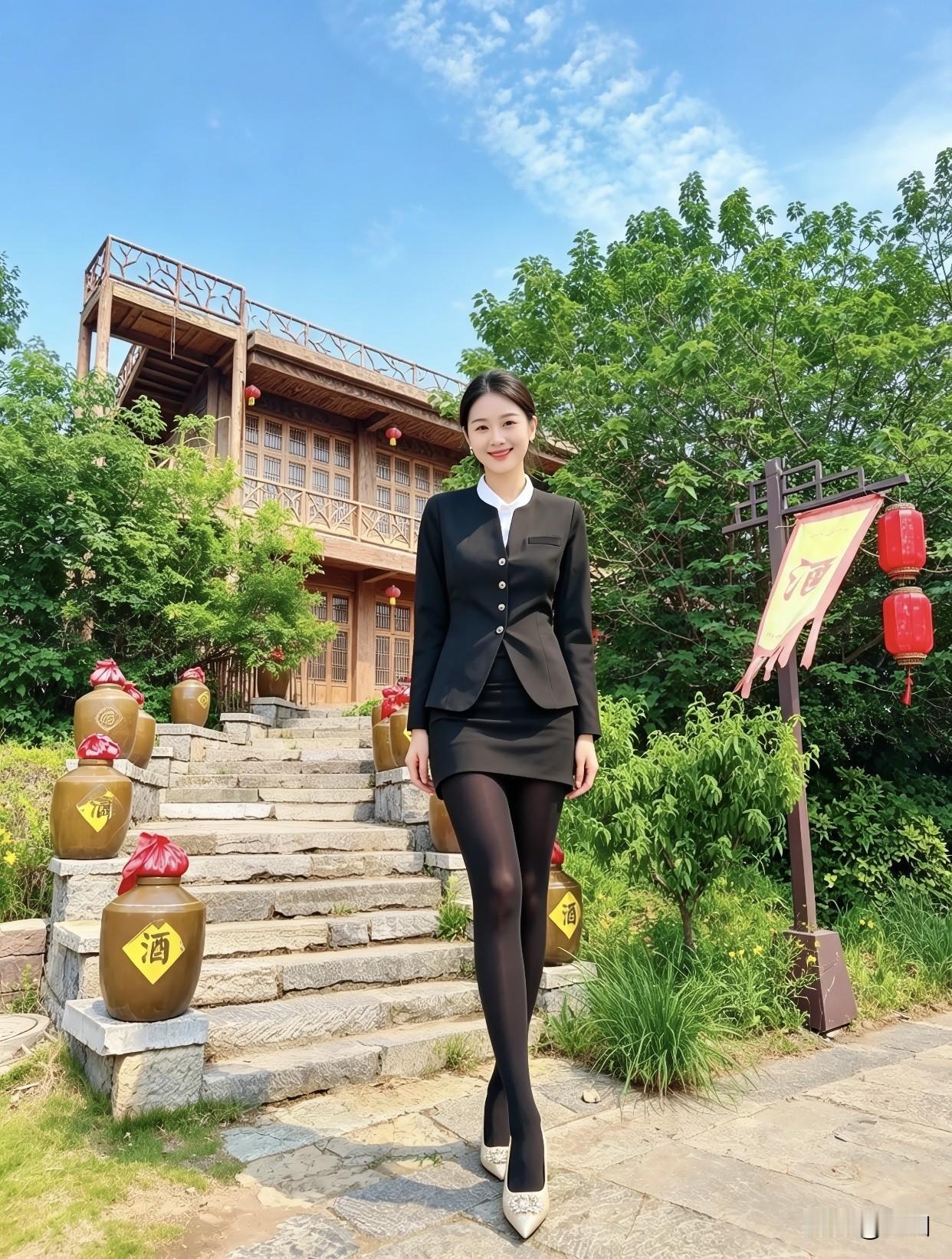 女人怎么样穿职业装才最耐看黑色职业装想穿得耐看，“全黑公式”值得一试。黑色上衣配