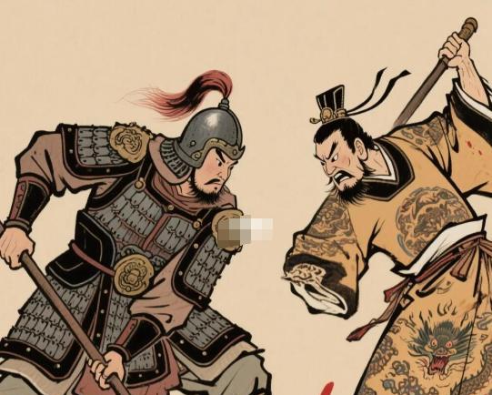 1641年，崇祯皇帝听说李自成挖了朱元璋的祖坟，断了大明风水，便给陕西总督汪乔年