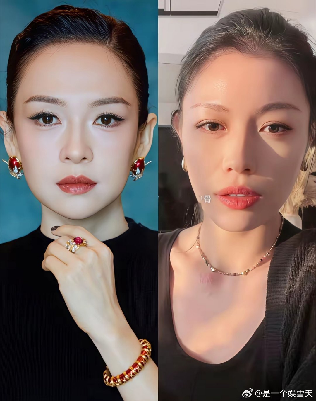 章子怡该心疼了，亲妈不分场合说话，小苹果心太累了。葛荟婕直播时说，她被小7岁的男