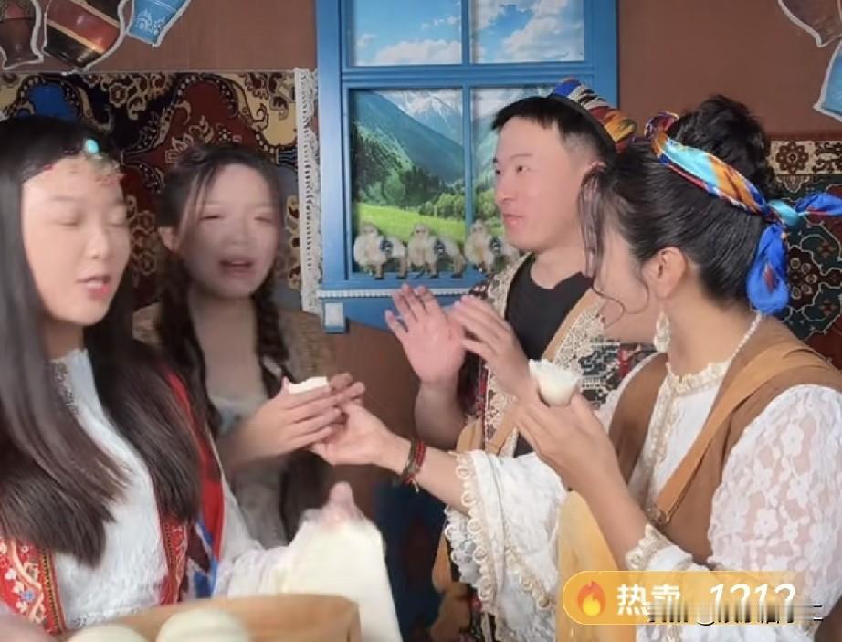 刚开始大家都觉得谢浩男和刘海军会一起去新疆直播，没想到只有谢浩男自己来了。谢浩