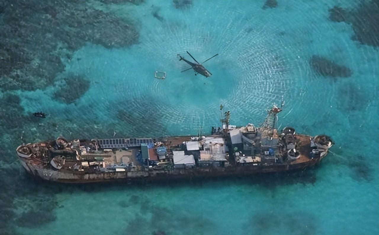 我们很可能拖不走仁爱礁菲坐滩旧军舰，即便垮掉也是一个大问题！在南海仁爱礁的碧