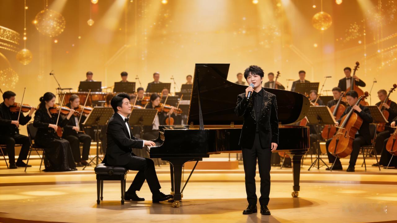 耳朵封神！周深郎朗辽视春晚合体，网友：这是对我耳朵最好的人2026辽视春晚