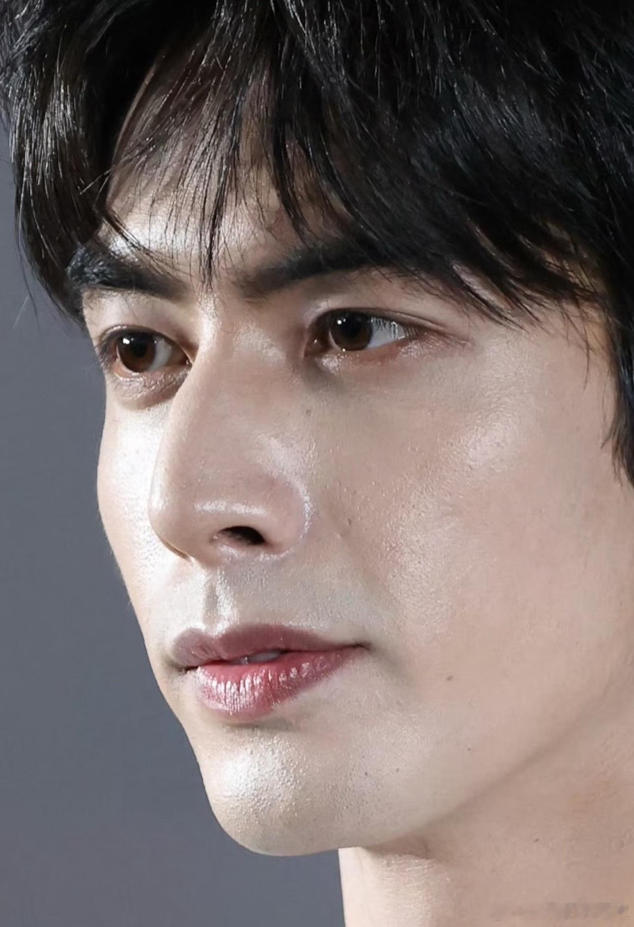 🌶️千挑万选出来男明星里的真颜霸，贴脸都零毛孔，五官端正骨相扛拍，都不用化妆，