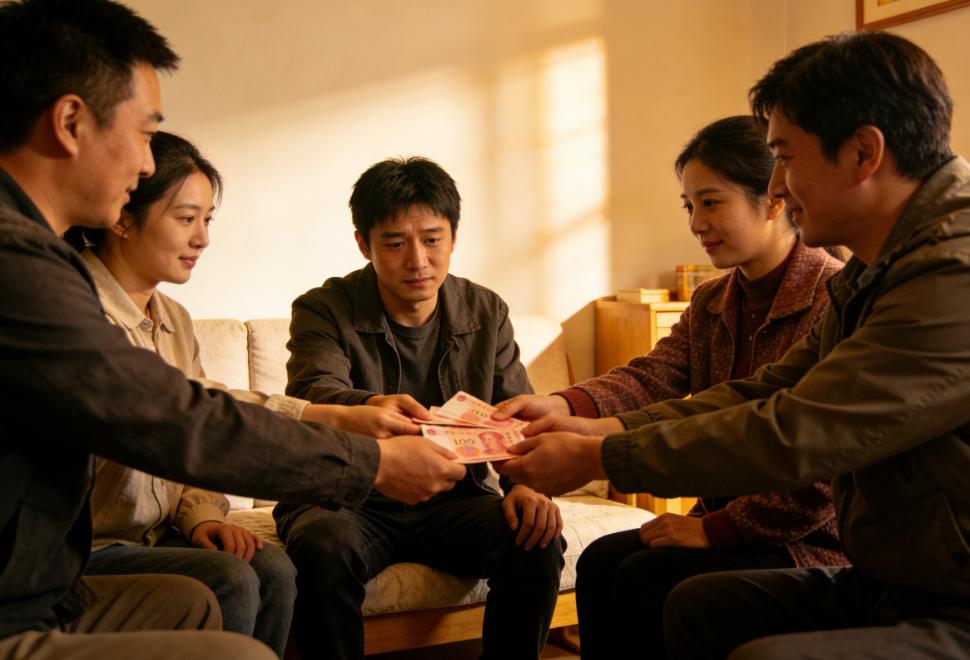 小刘结婚的时候，家里手头挺紧的，当时身边的朋友都说没钱别结婚。嘴上是这么说，但