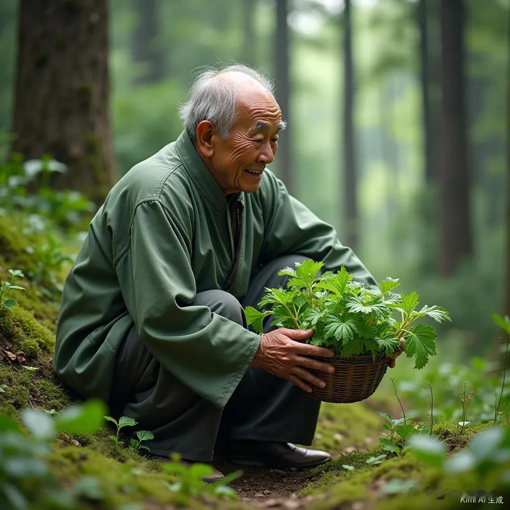 普洱曾有一个老人，身体一向健朗，六十多岁时腹部隆起如孕妇，家人遍请名医问诊，吃了