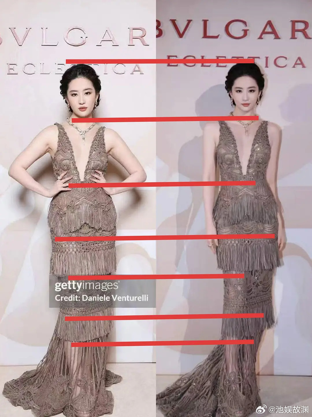 刘亦菲即使不身材管理也好美