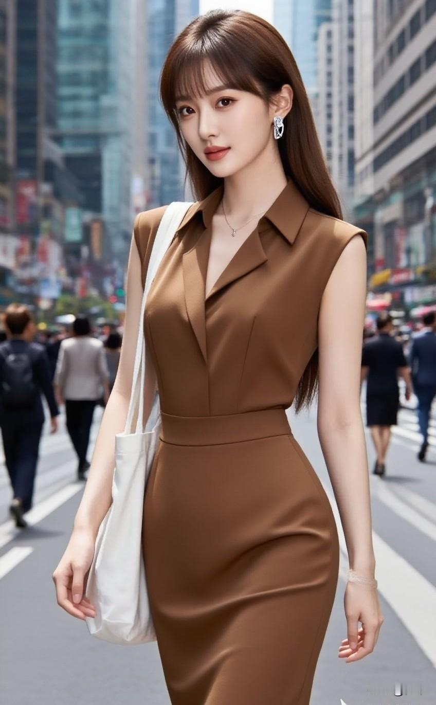 街头美女