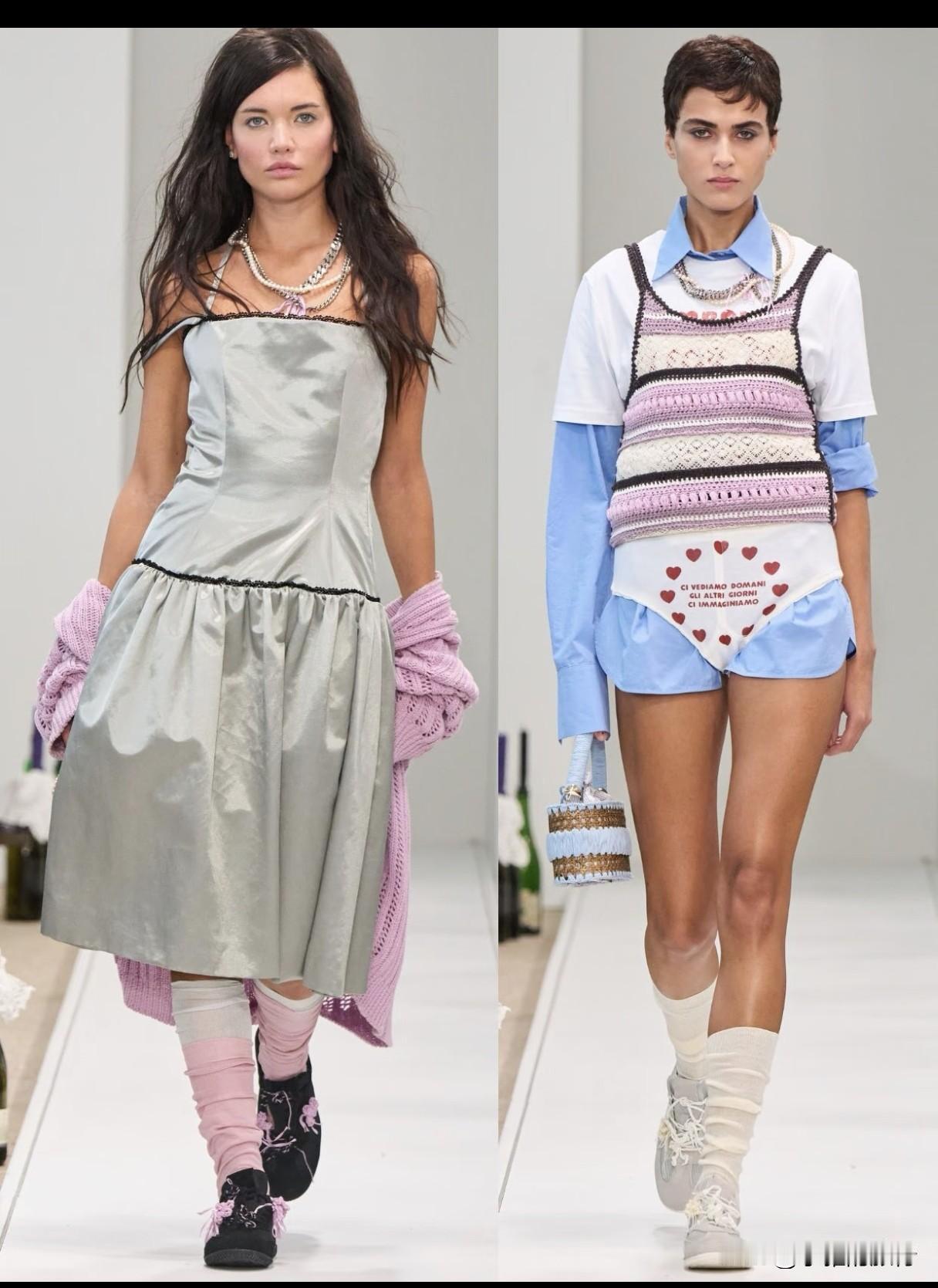 MarcoRambaldi2026春夏｜手作钩针解构复古少女风👗Ma