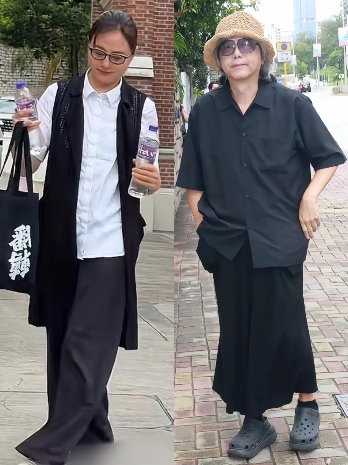 张延夫妇现身香港分头奔丧！60岁张锦程满头白发，56岁张延仍状态大好7月4日，