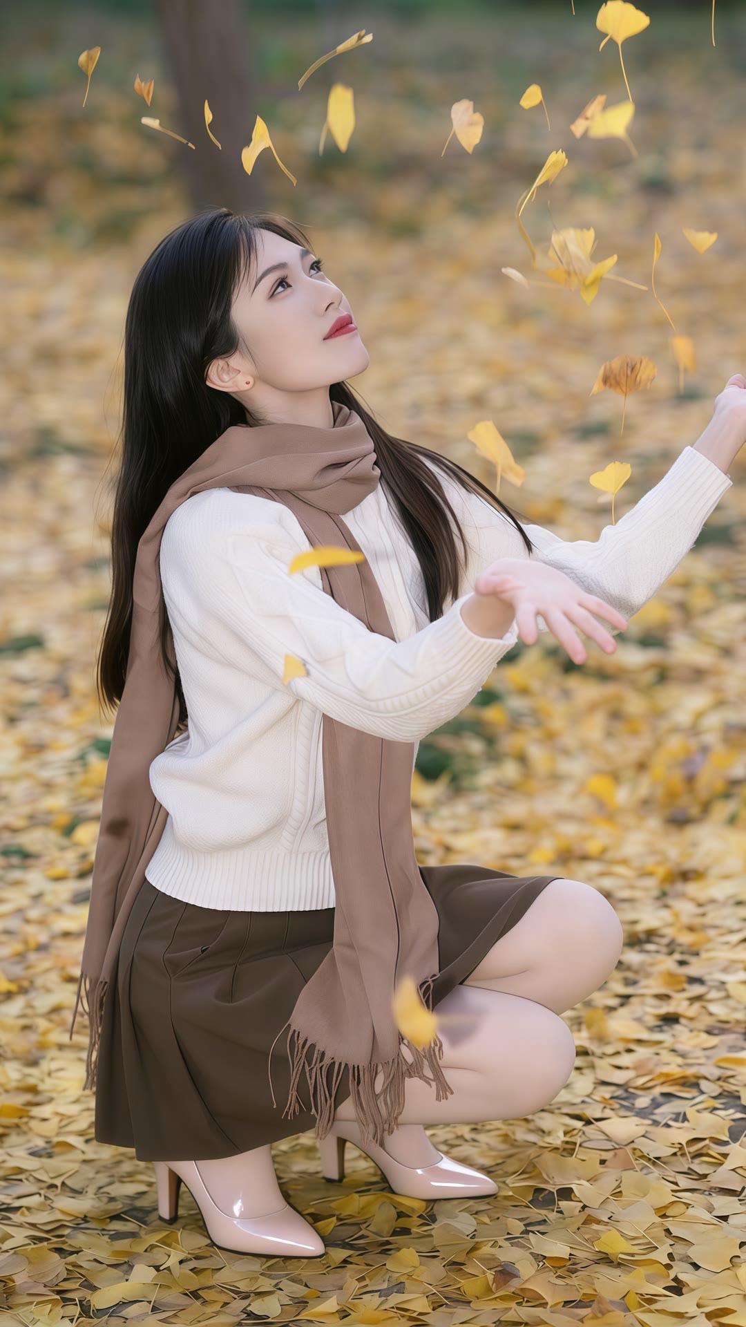 清纯甜美气质穿搭摄影约拍