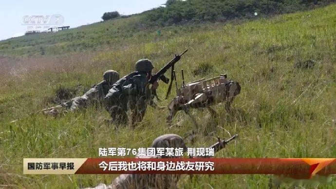 三三制进化了以前是三人一个小组现在是三人三狗甚至五狗天上还不知道飘着多少架无人机