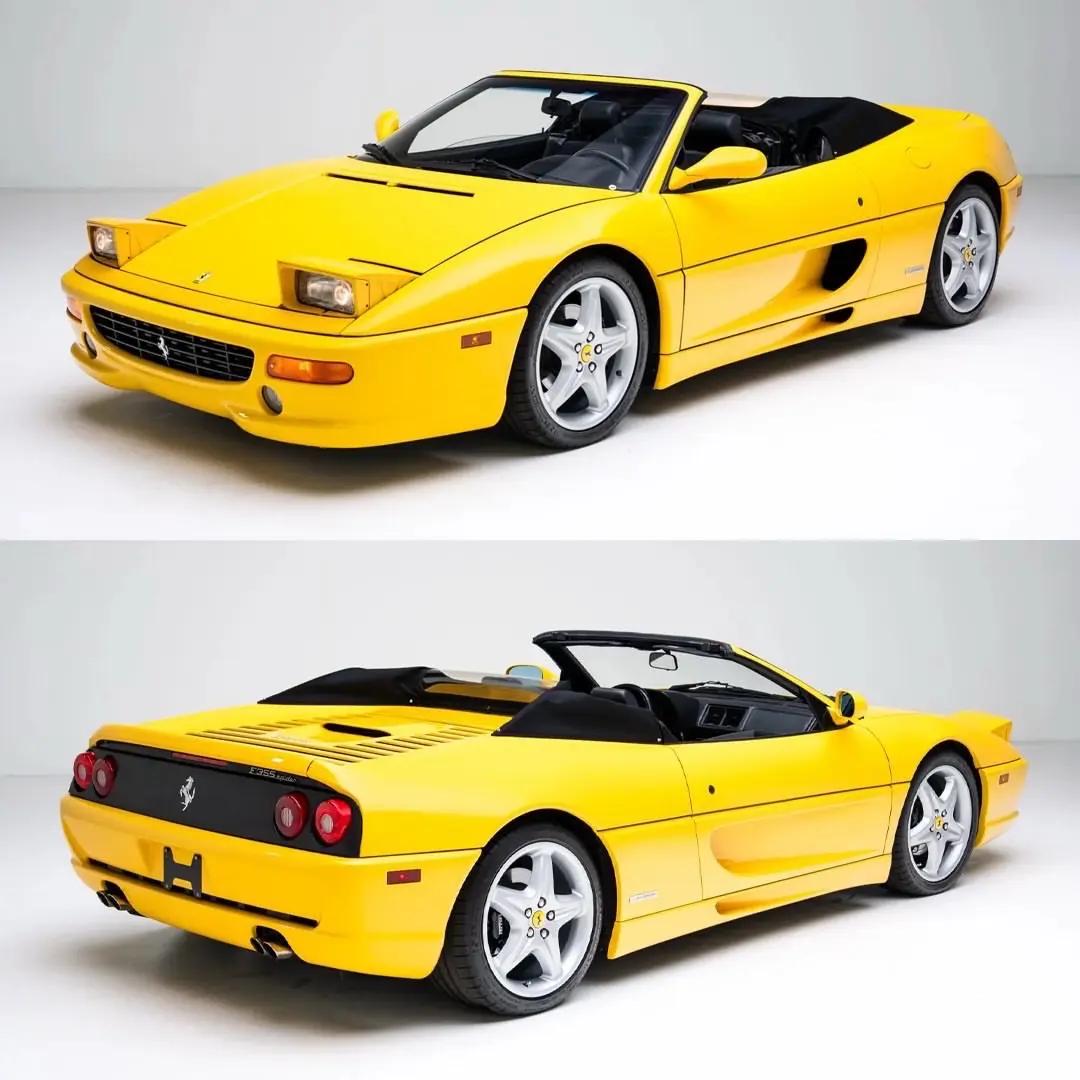 1997年的FerrariF355Spider是90年代意大利跑车