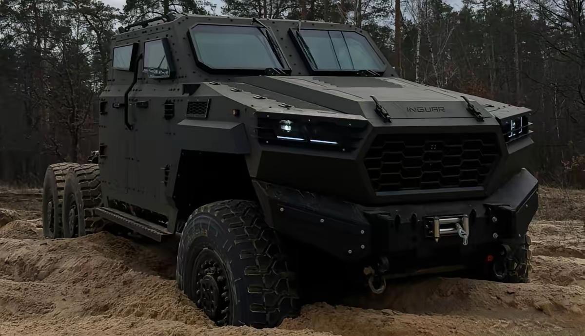 乌克兰新款装甲车。​乌克兰公司InguarDefense研发了新款装甲车I