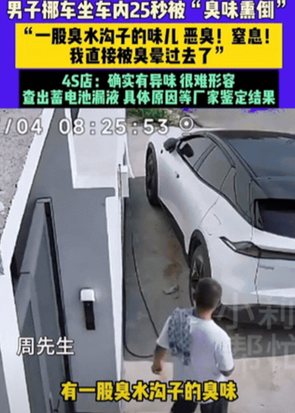 “太悲催了！”河南郑州，男子一大早开车，刚坐进车内，就闻到一股恶臭！他以为是空调