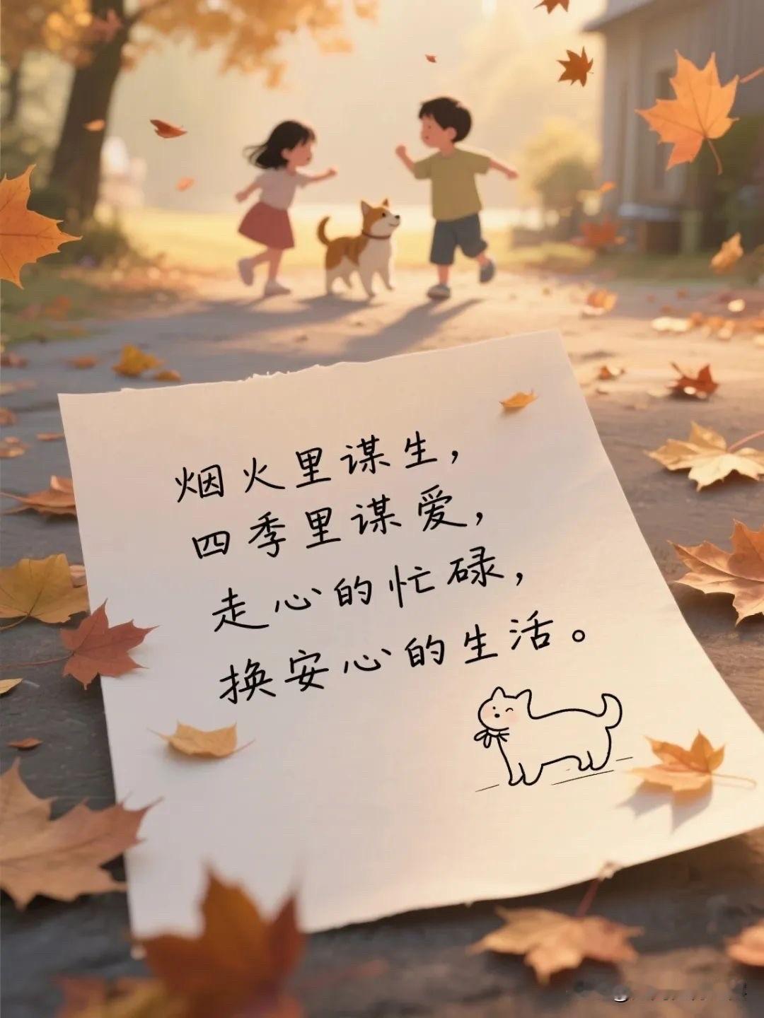 心态比什么都重要，开开心心过每一天。今天永远只有一次，心不累，方向就清晰；人能