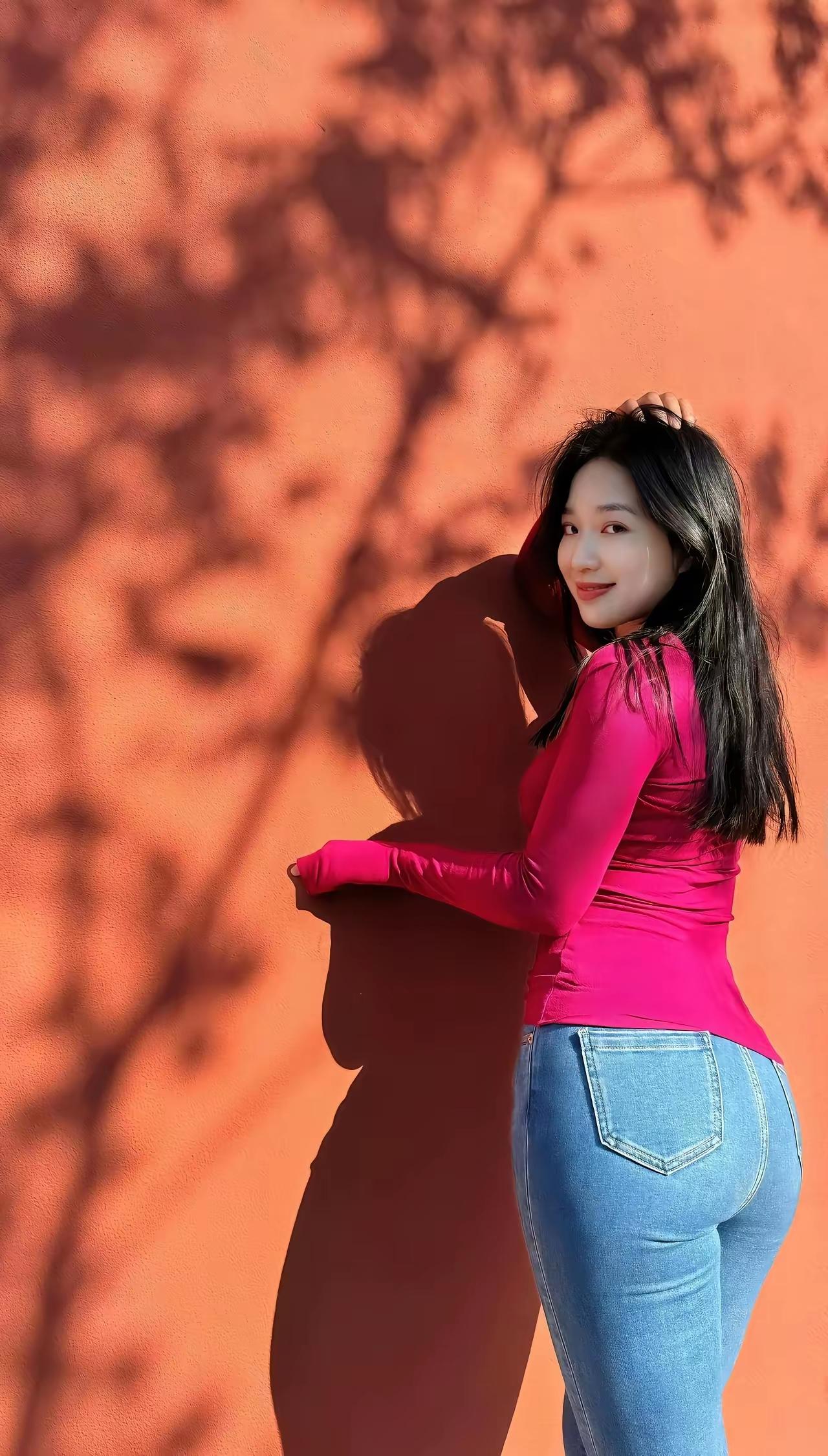 牛仔裤系列穿搭/微胖才是天花板穿搭微胖丰满性感女神