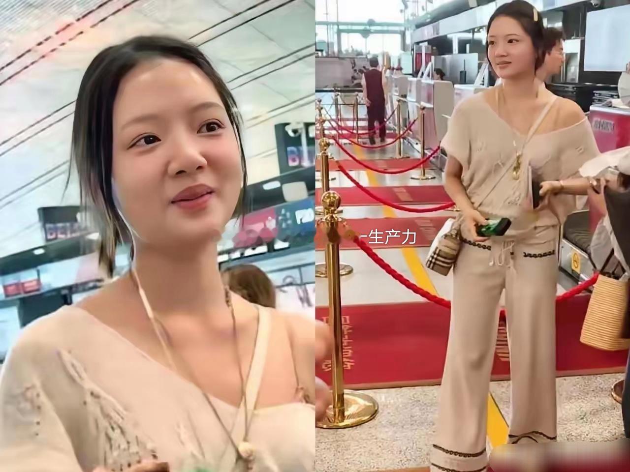 女演员的磨皮滤镜，被任敏一把扯下。很多人说她怎么敢不化妆站在镜头下，这样貌连普通