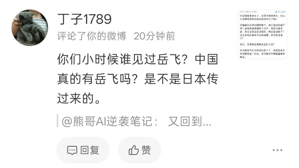 这是魔怔了？历史虚无主义都出来了……