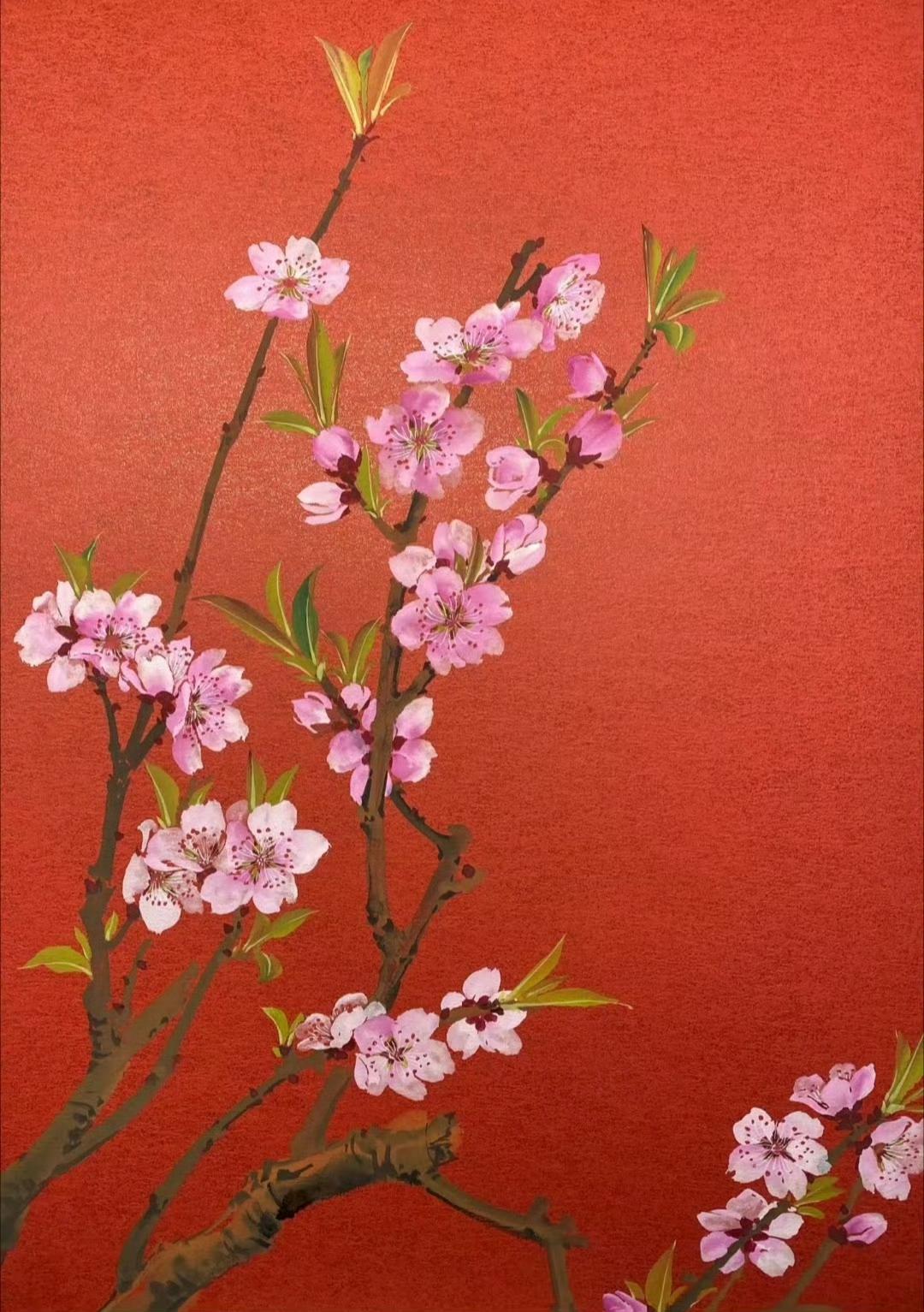 “四时花鸟随心造，腕底元来别有春...”丨绘：燕青​​​​绘画