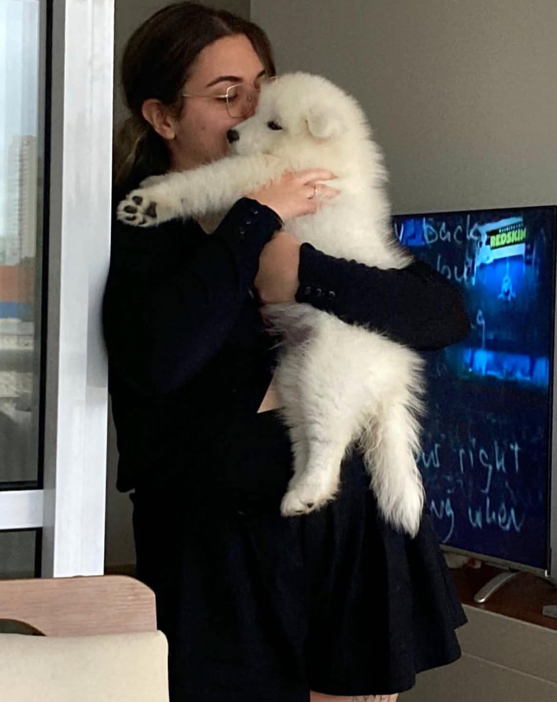 下班到家疯狂吸收小狗能量