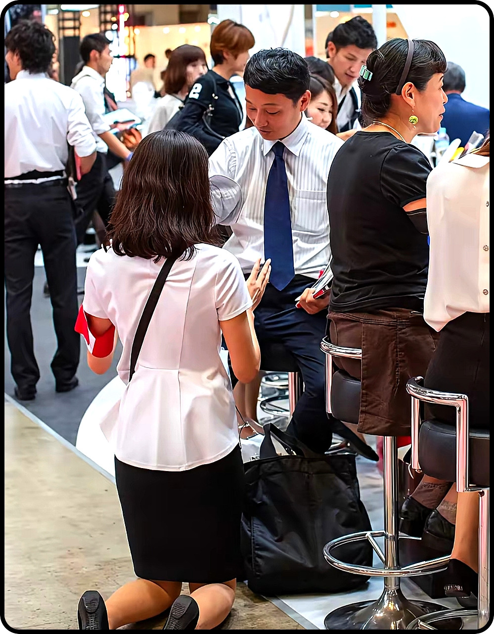 人家女生都服务成这样了，不买不合适吧