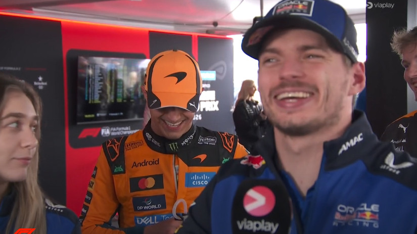 维斯塔潘：“你根本没法好好超车，我是说，你能超，但是到下一个直道你就没电了——哦