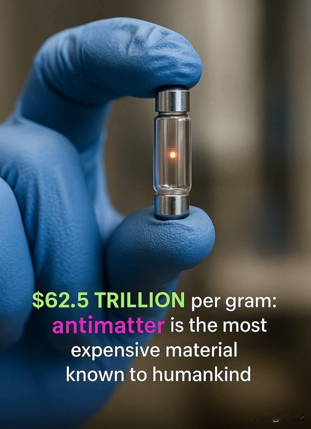 别再迷信黄金和钻石了——真正的价值之王是反物质，它是人类迄今为止创造的最稀有、最