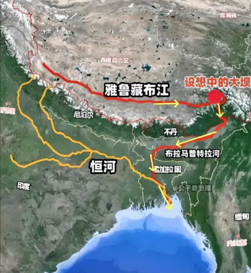 雅鲁藏布江弯道电站，对导弹、核武器、导弹核武器，都是最不友好的那一类。如果说三峡