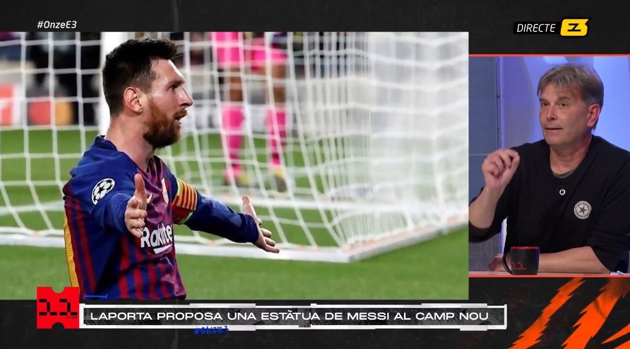 每体记者：我们必须努力让梅西回来，让他回来再为巴萨踢一次球，三个月、六个月、一