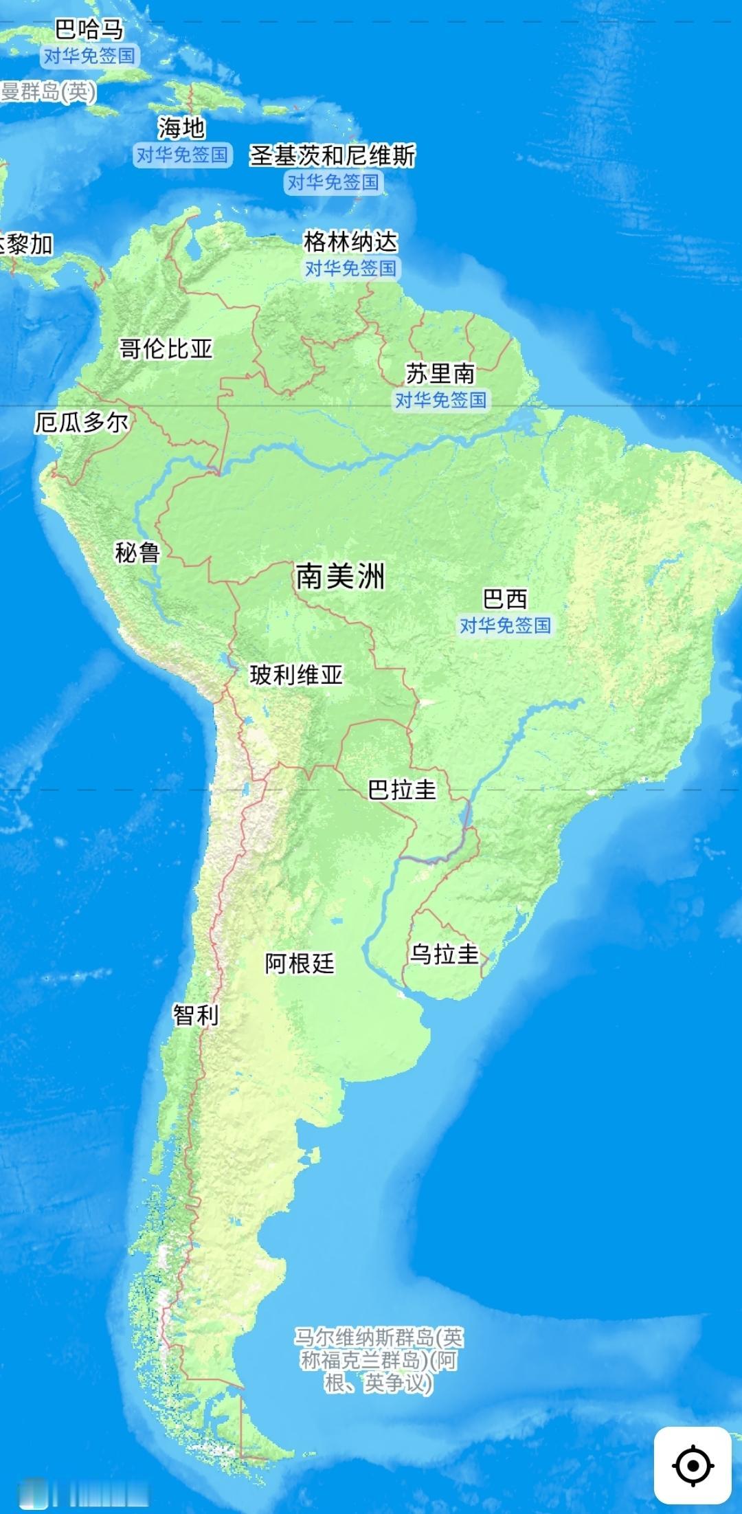别再把巴西阿根廷当“南美双胞胎”了！俩国差得可不是一星半点！ 一个大半国土泡