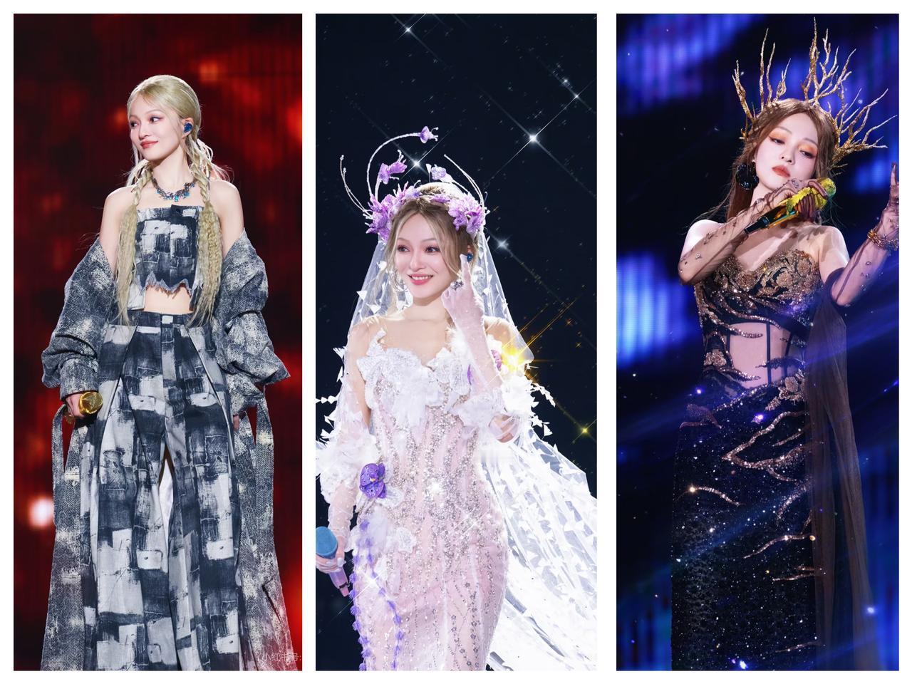 张韶涵估计怎么也想不通赣州演唱会上让自己火出圈的，不是服装造型，也不是唱歌