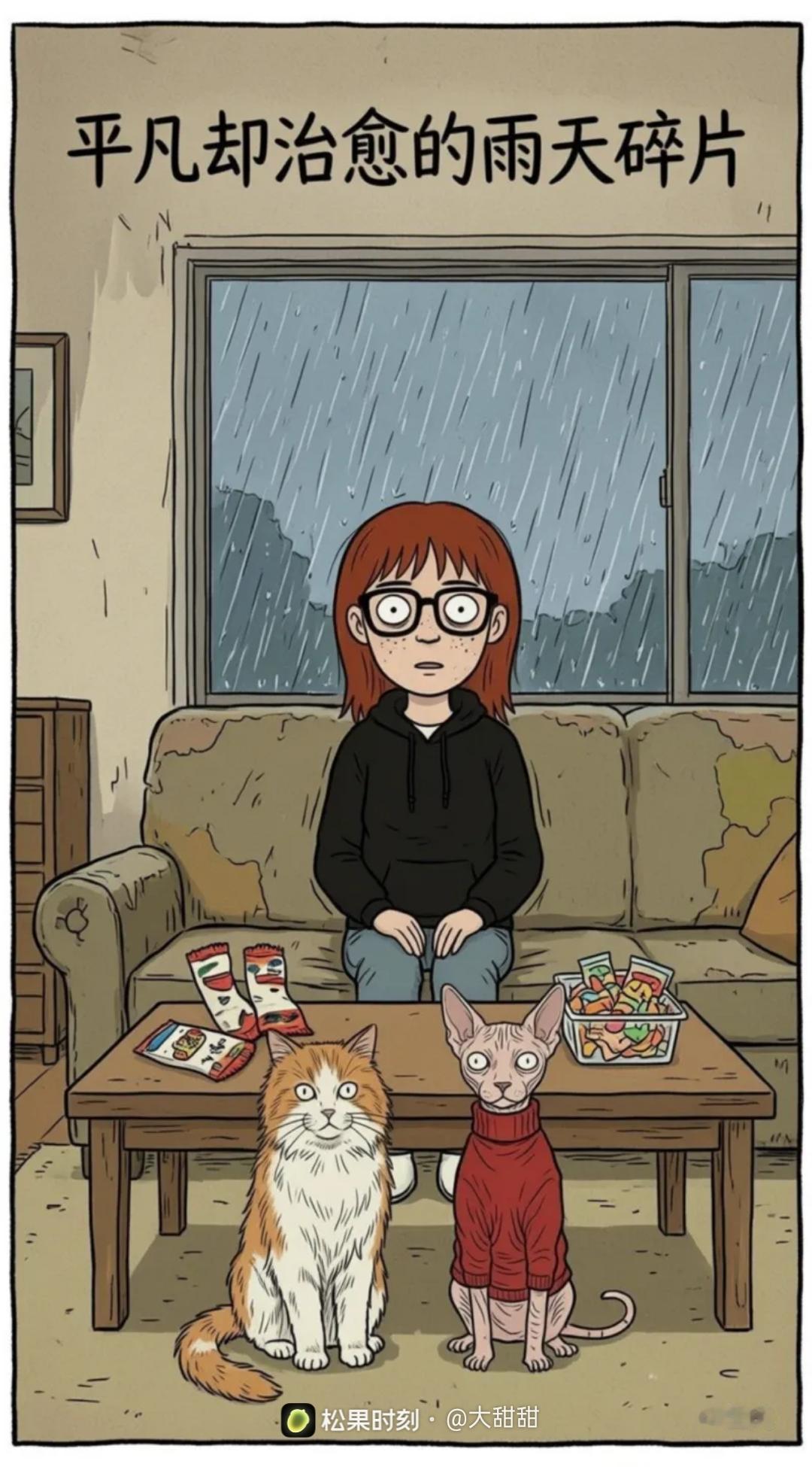 不能再胖了，该减肥了~治愈漫画漫画里的家漫画双相情感障碍