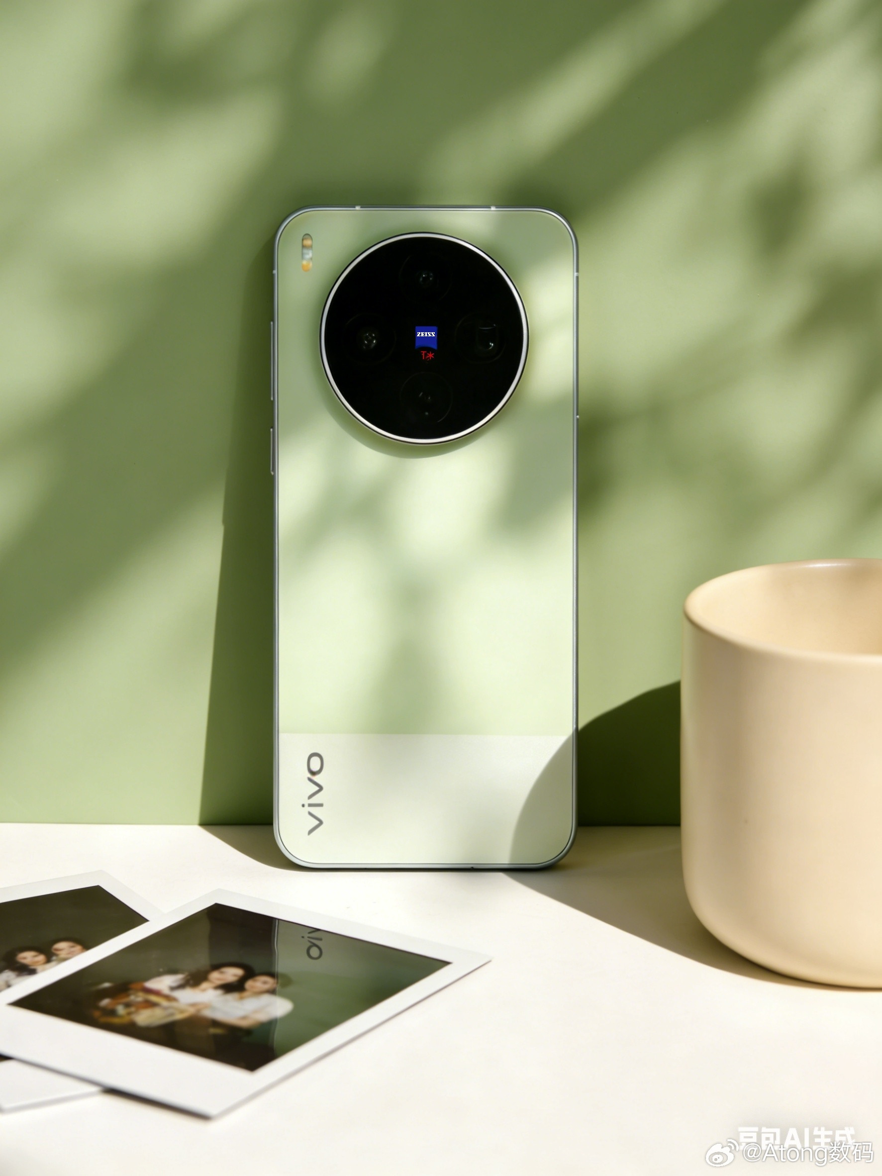 vivoX300s胶片绿是一眼心动的春日限定色复古温柔又清新治愈随手AI