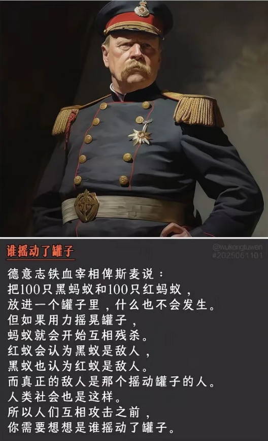 大家细想一下，英国首相俾斯麦说的这句话还有哪些生活上的例子？