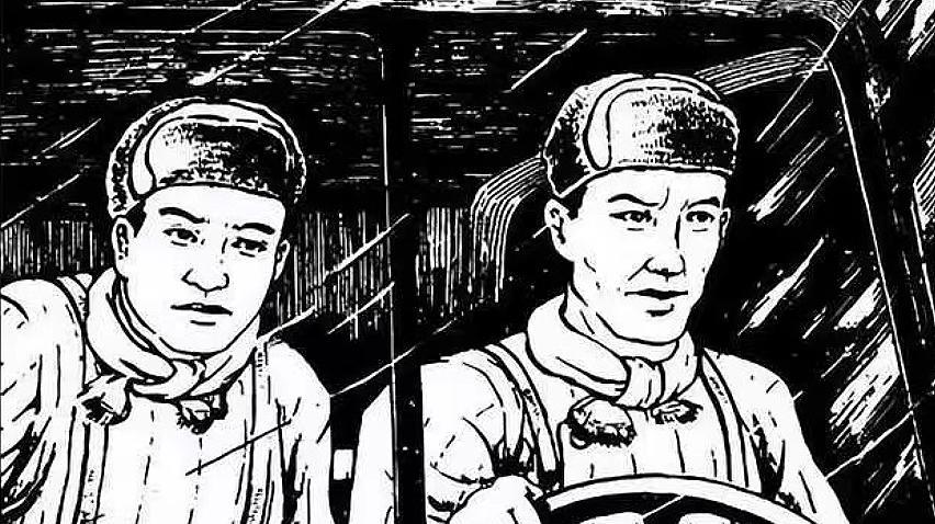 1951年11月的一个雪夜，志愿军汽车兵不小心将车开进了敌人营地，发现情况不对后
