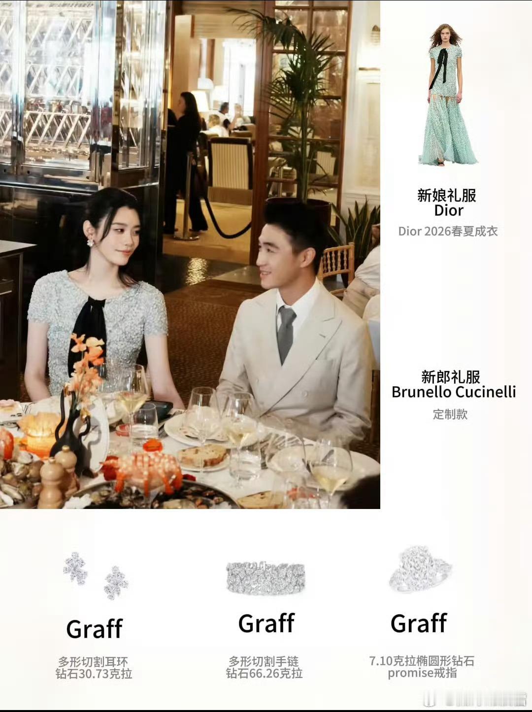 奚梦瑶婚礼哇好棒啊钱在哪爱就在哪超级幸福哎