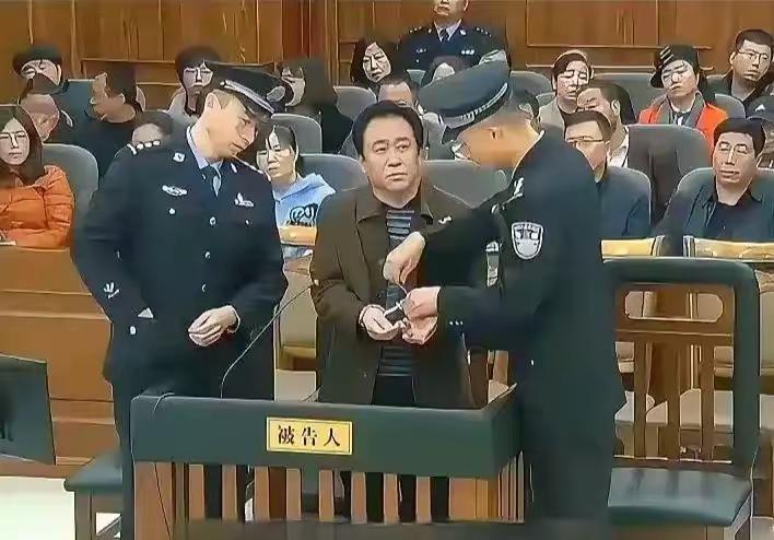 这张许家印受审照片为什么穿的不是囚衣，头发还是那个神采飞扬的“三七分”，头发上仔