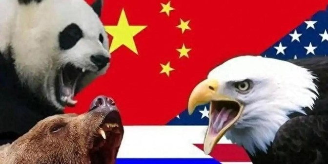 中美俄三国，已经从“一强两弱”，变成了“两强一弱”。俄乌战争还没开打之前，全球公