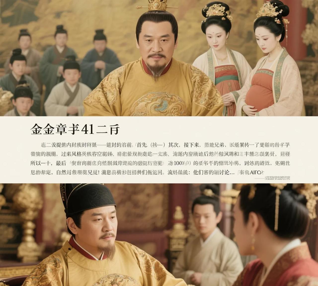 皇帝临死前，没有继承人，只有两个妃子腹中有遗腹子，该怎么办？金章宗在41岁驾崩之
