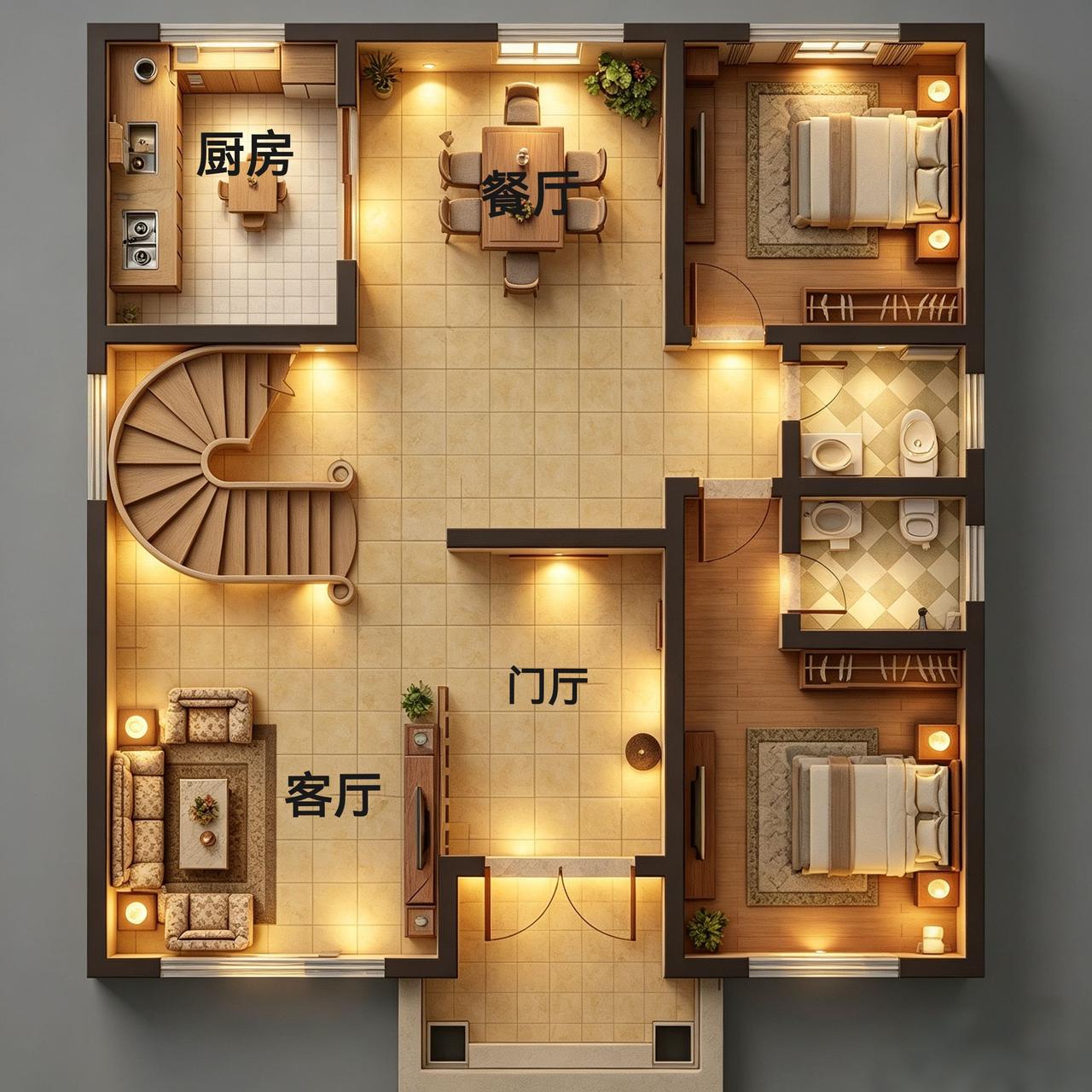 别墅设计别墅农村自建房农村自建别墅自建房