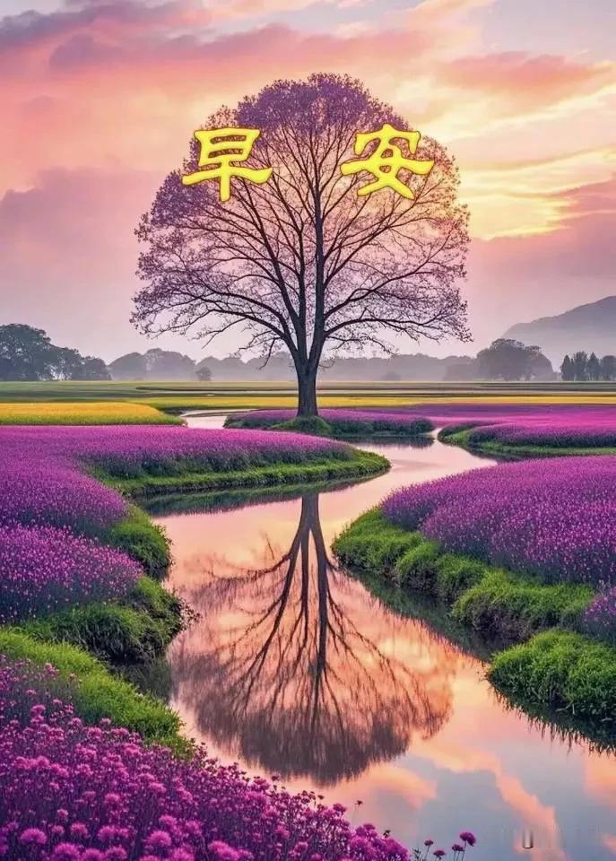 清晨的风捎来问候，愿你今天也被温柔以待。