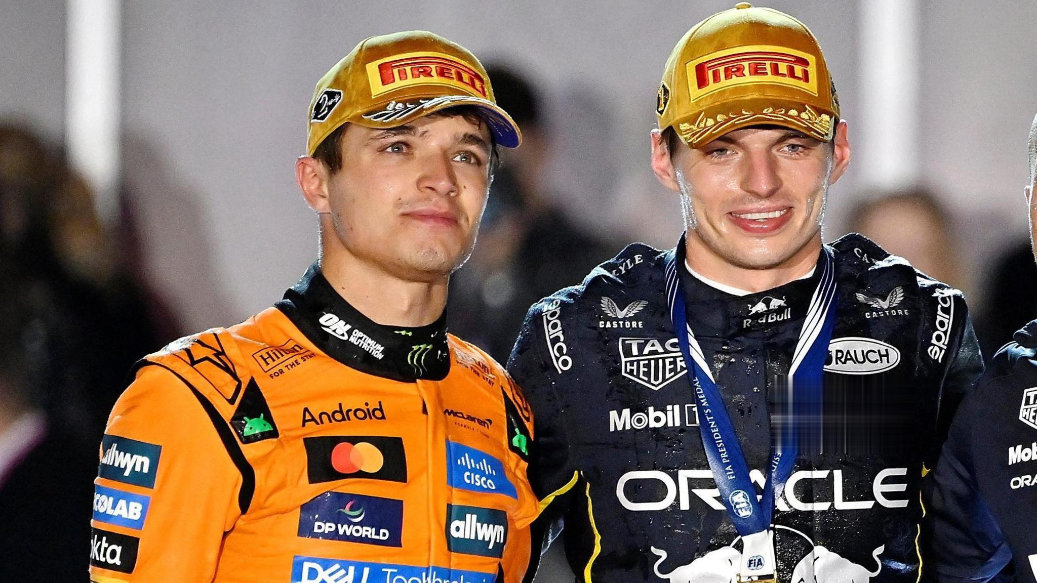 诺里斯采访: 一直将维斯塔潘作为威胁, 一切都不会变