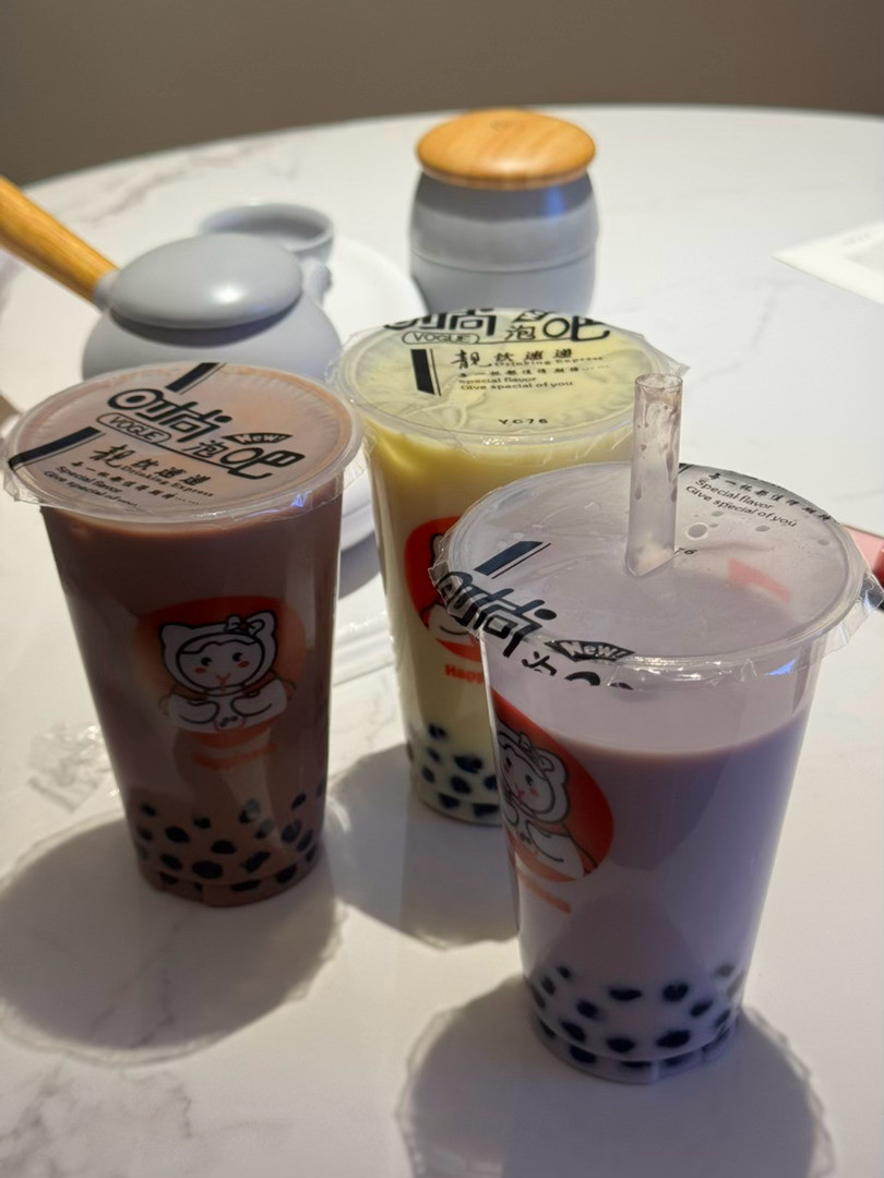 我跟你们说这家粉冲奶茶绝对夯太牛逼了我同时点了三杯童年的味道淮北