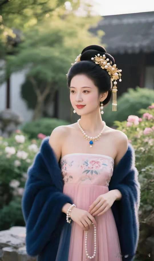 古风佳人，天生丽质沉鱼落雁，闭月羞花冰肌玉骨，明眸皓齿百媚千娇，仪态万方