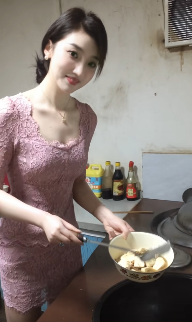 回到老家有到了老婆大显身手的时候了