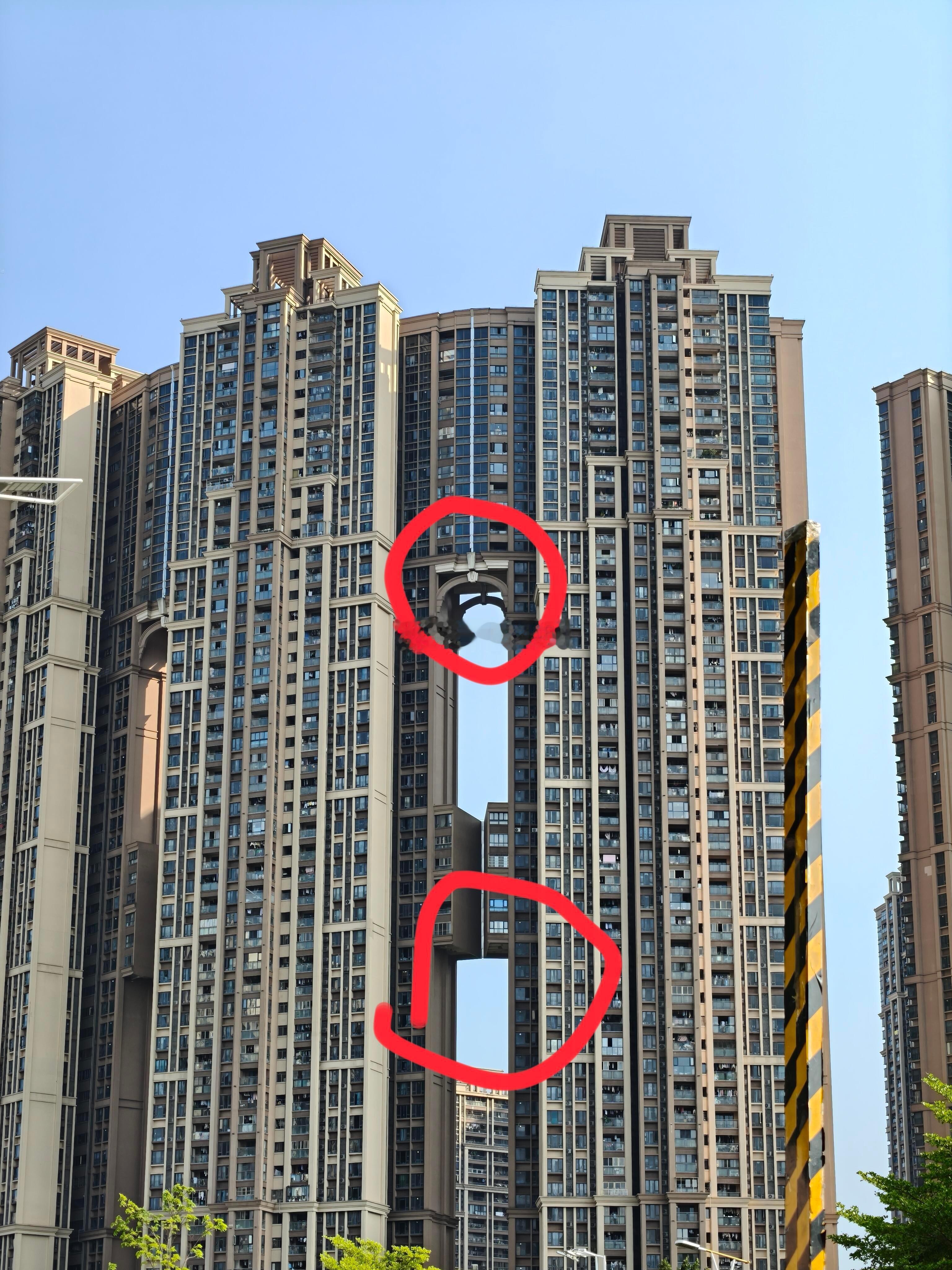 好奇这种房子中间这户谁敢住