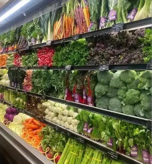 这蔬菜摆的就好看