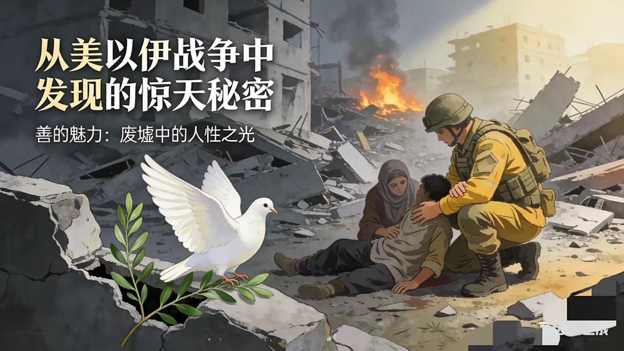 从美以伊战争中发现的惊天秘密这场仗打下来，一个藏了几千年的真相，彻底藏不住了