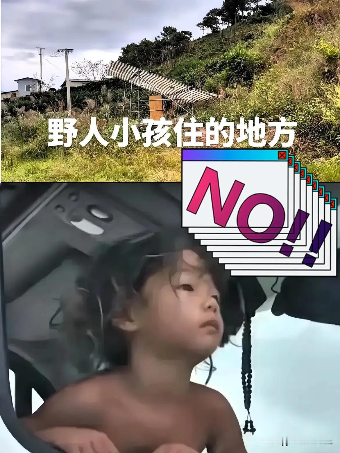 野人小孩体检报告曝光知道结果让人揪心这个孩子的身高体重，勉强达标。语言能