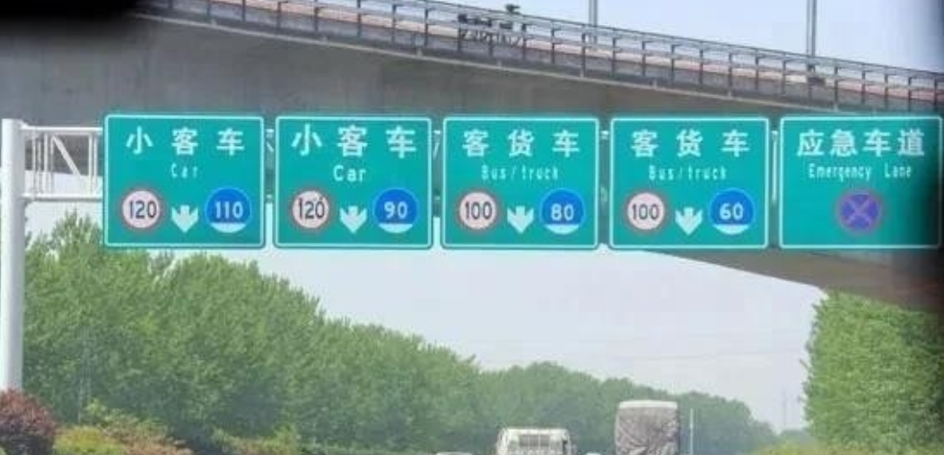 1981年，交通部计划规定我国高速最高限速是120公里，这个标准参考的是美国标准